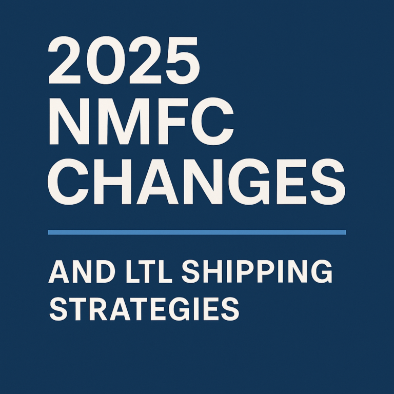 Is Your Freight Ready for 2025? A Shipper’s Guide to the New NMFC Rules